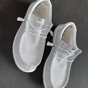 Hey Dude Men White Shoes